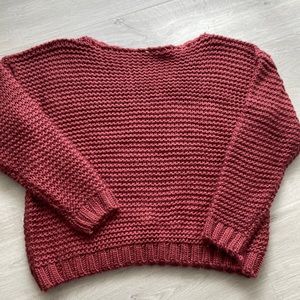 Listicle Size Medium Off the Shoulder Sweater